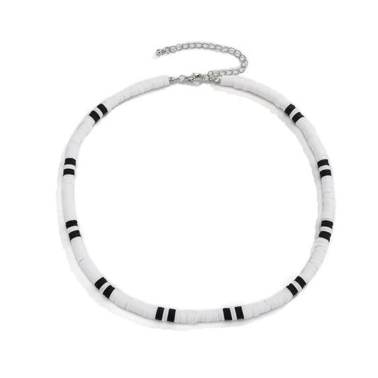 SIMPLE BLACK & WHITE CHOKER