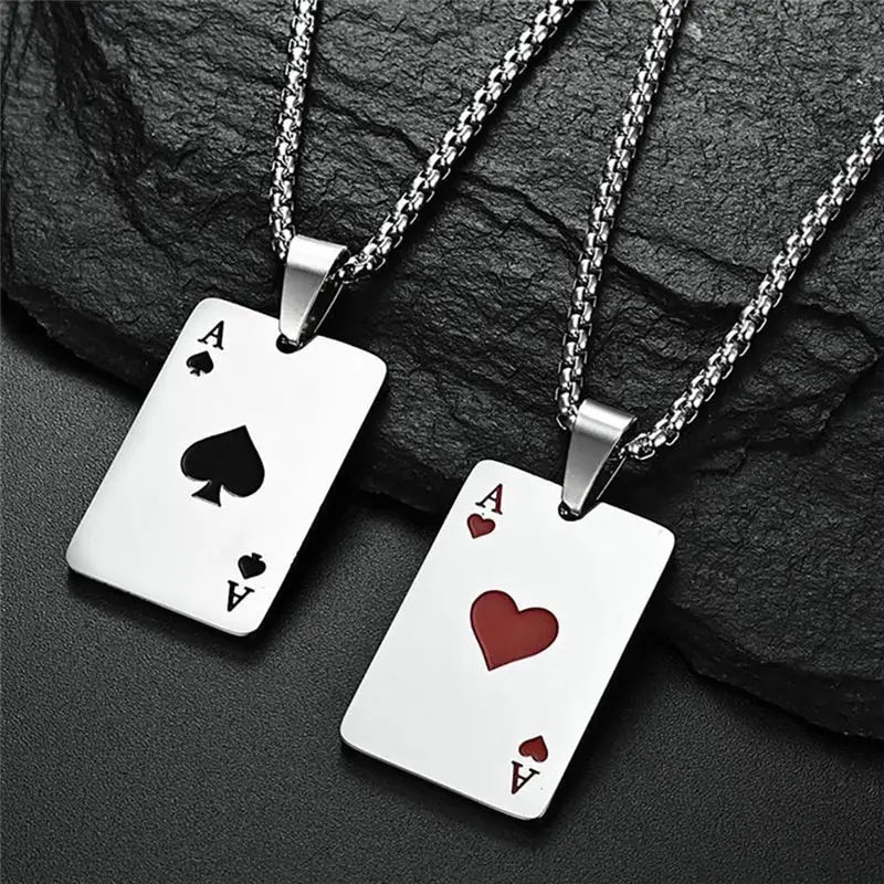 PLAYING CARD NECKLACE